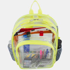 Clear Backpack & Cinch Sling Set