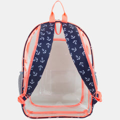 Clear Backpack & Cinch Sling Set