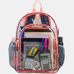 Clear Backpack & Cinch Sling Set