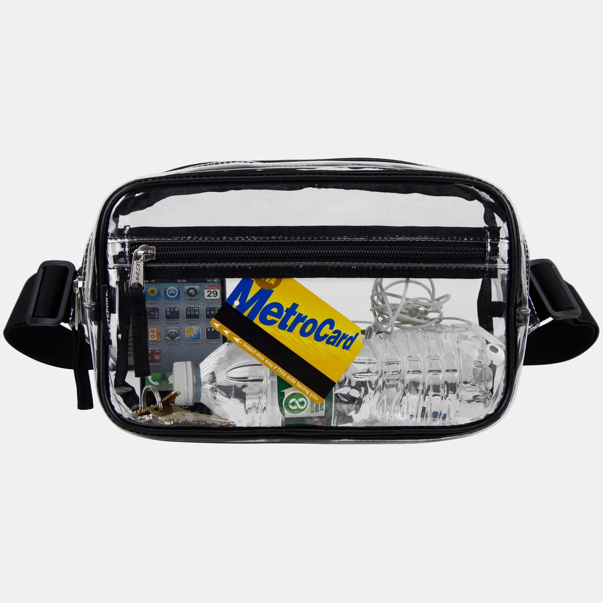 Stadium Approved Clear Fanny Pack Eastsport