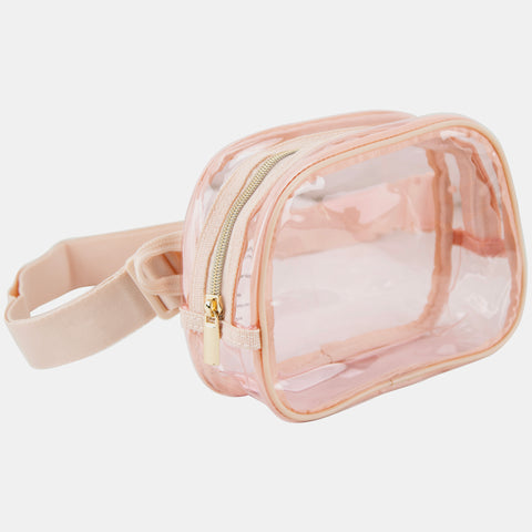 Clear Betty Fashion Cross Body Media Bag