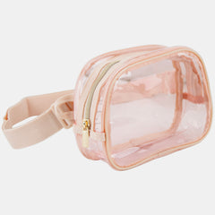 Clear Betty Fashion Cross Body Media Bag