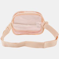 Clear Betty Fashion Cross Body Media Bag