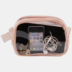 Clear Betty Fashion Cross Body Media Bag