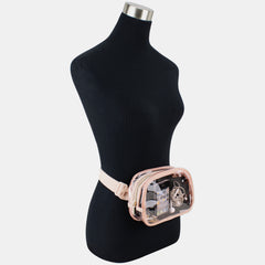 Clear Betty Fashion Cross Body Media Bag
