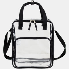 Clear Double Handle Stadium Approved Tote