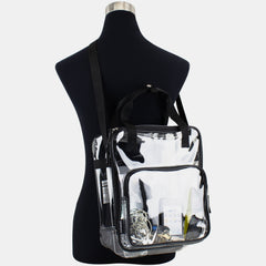 Clear Double Handle Stadium Approved Tote