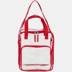 Clear Double Handle Stadium Approved Tote