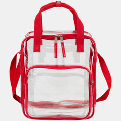 Clear Double Handle Stadium Approved Tote