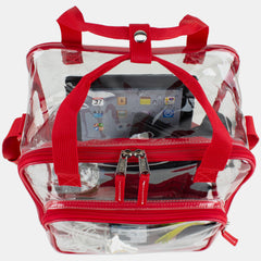 Clear Double Handle Stadium Approved Tote