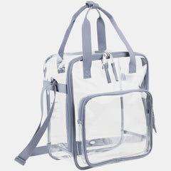 Clear Double Handle Stadium Approved Tote