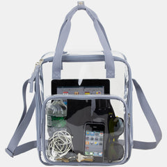 Clear Double Handle Stadium Approved Tote