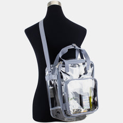 Clear Double Handle Stadium Approved Tote