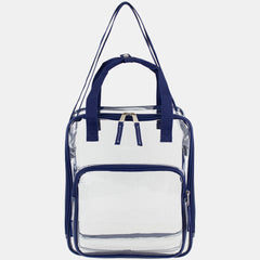 Clear Double Handle Stadium Approved Tote