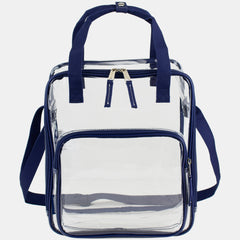 Clear Double Handle Stadium Approved Tote