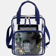 Clear Double Handle Stadium Approved Tote