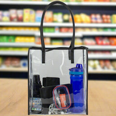 BIJOUX Clear Tote with Removable Clutch