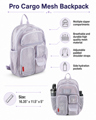 Pro Cargo Mesh Backpack
