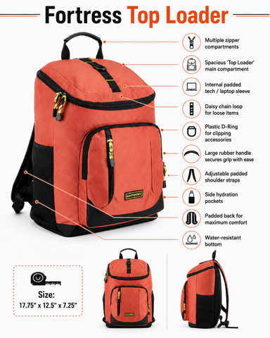 Fortress Top Loader Backpack