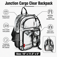 Junction Cargo Clear Backpack