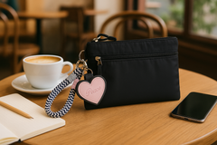 Eastsport Pouch w/ Detachable Wristlet for Cell Phone, Essentials, Make Up Pouch