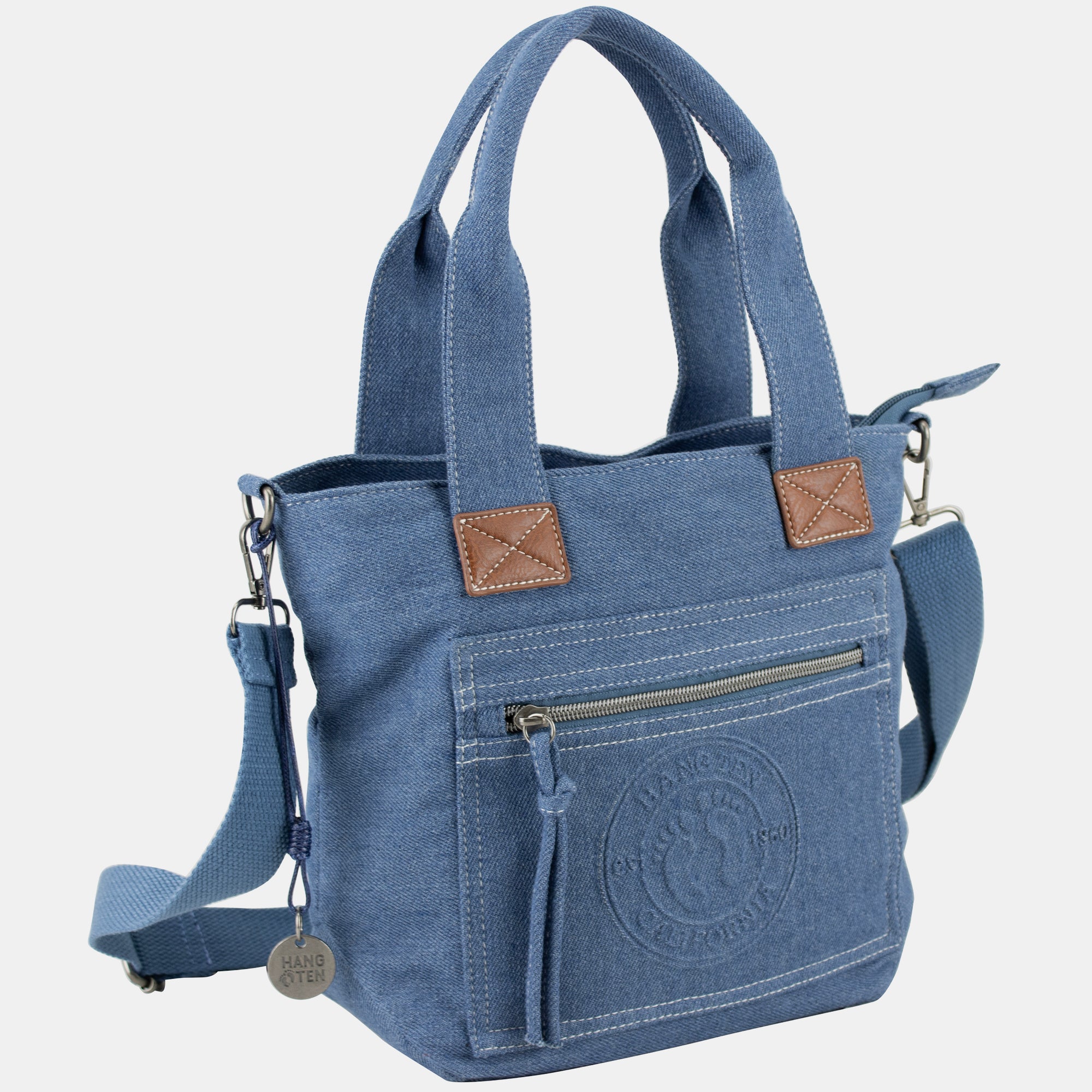 Hang Ten Barrel Denim Mini Tote