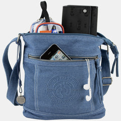 Hang Ten Barrel Denim Crossbody
