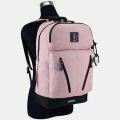 Pink Ice Laptop Backpack Travel Recycled Polyester Large Capacity Water Resistant Bag - Optional Accessories