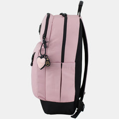 Pink Ice Laptop Backpack Travel Recycled Polyester Large Capacity Water Resistant Bag - Optional Accessories