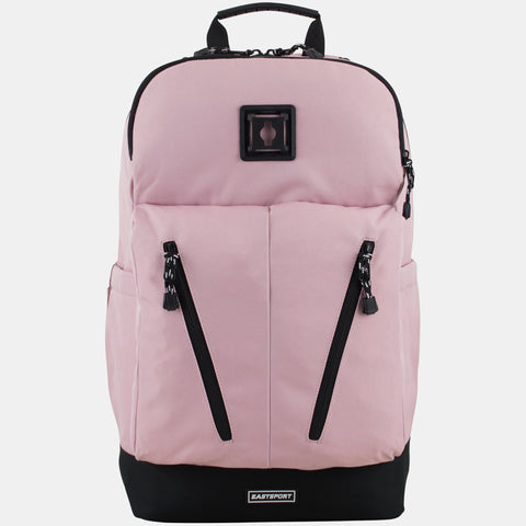 Pink Ice Laptop Backpack Travel Recycled Polyester Large Capacity Water Resistant Bag - Optional Accessories