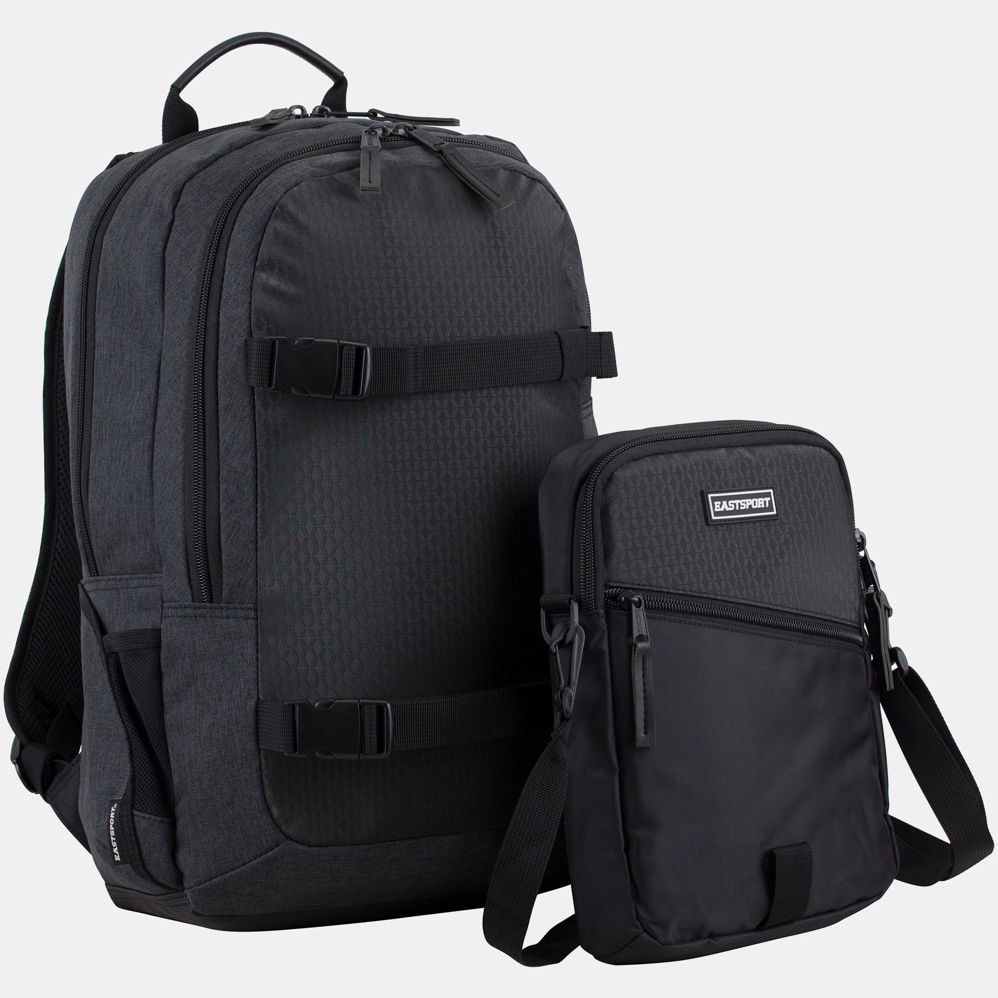 gijzelaar Terughoudendheid Stoel 2 for 1) Universal Commuter Backpack w/ Matching Shoulder Bag – Eastsport