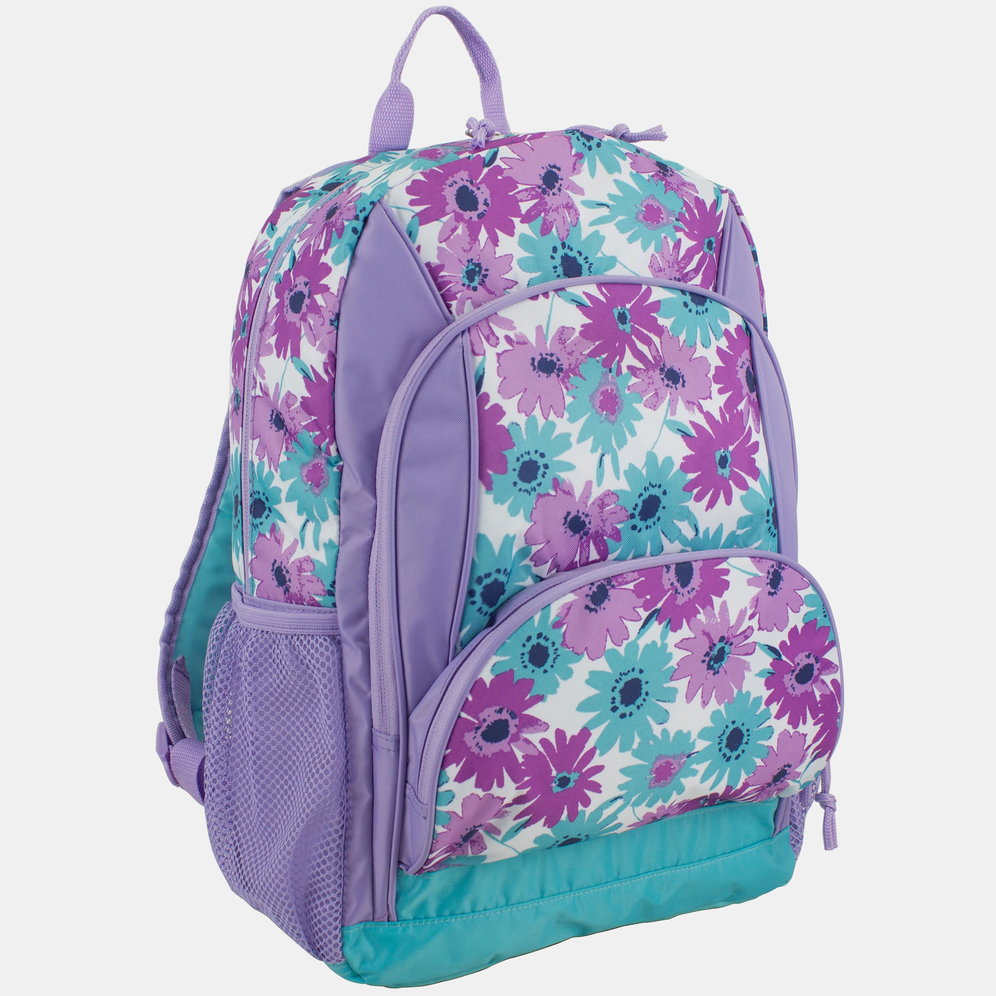 Multi Pocket Travel Backpack multi-lavendarturquoise
