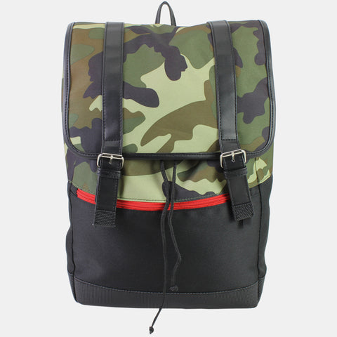 BJX Kids Camo Flap British Style Rucksack/Backpack