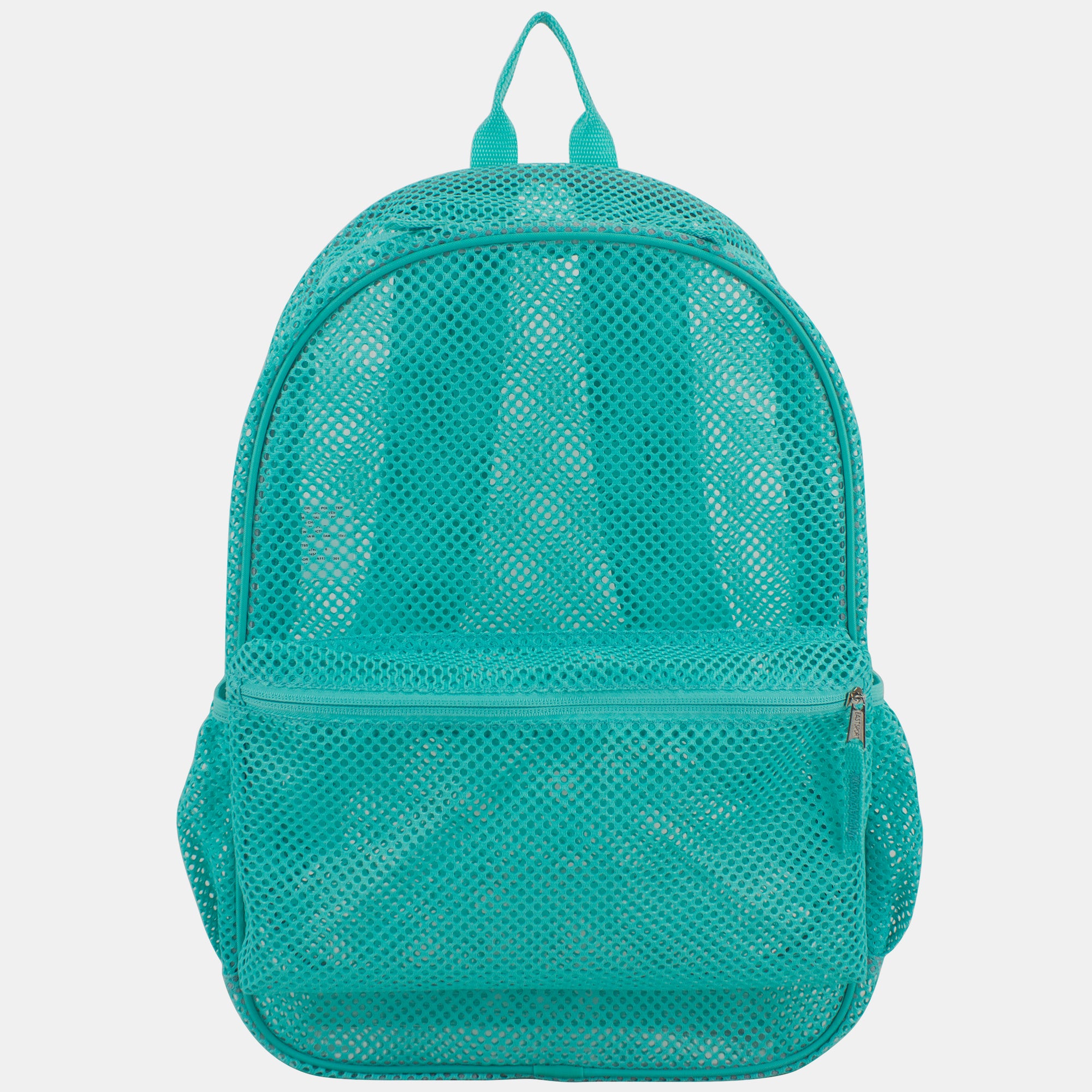 Mesh Gym Backpack, Turquoise