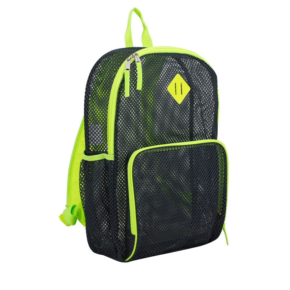 eastsport mini mesh backpack Multi-Purpose Mesh Lash Tab Backpack with Front Pocket – Eastsport