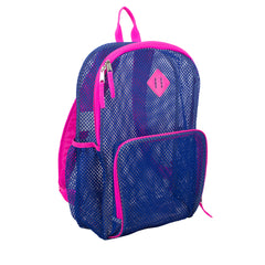 Eastsport Multi-Purpose Mesh Backpack with Front Pocket, Adjustable Straps and Lash Tab