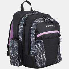 Eastsport Multipurpose Expandable Backpack with Multiple Compartments and External USB Charging Port
