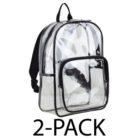 Eastsport Clear Spirit Backpack 2-Pack