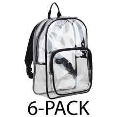 Eastsport Clear Spirit Backpack 6-Pack