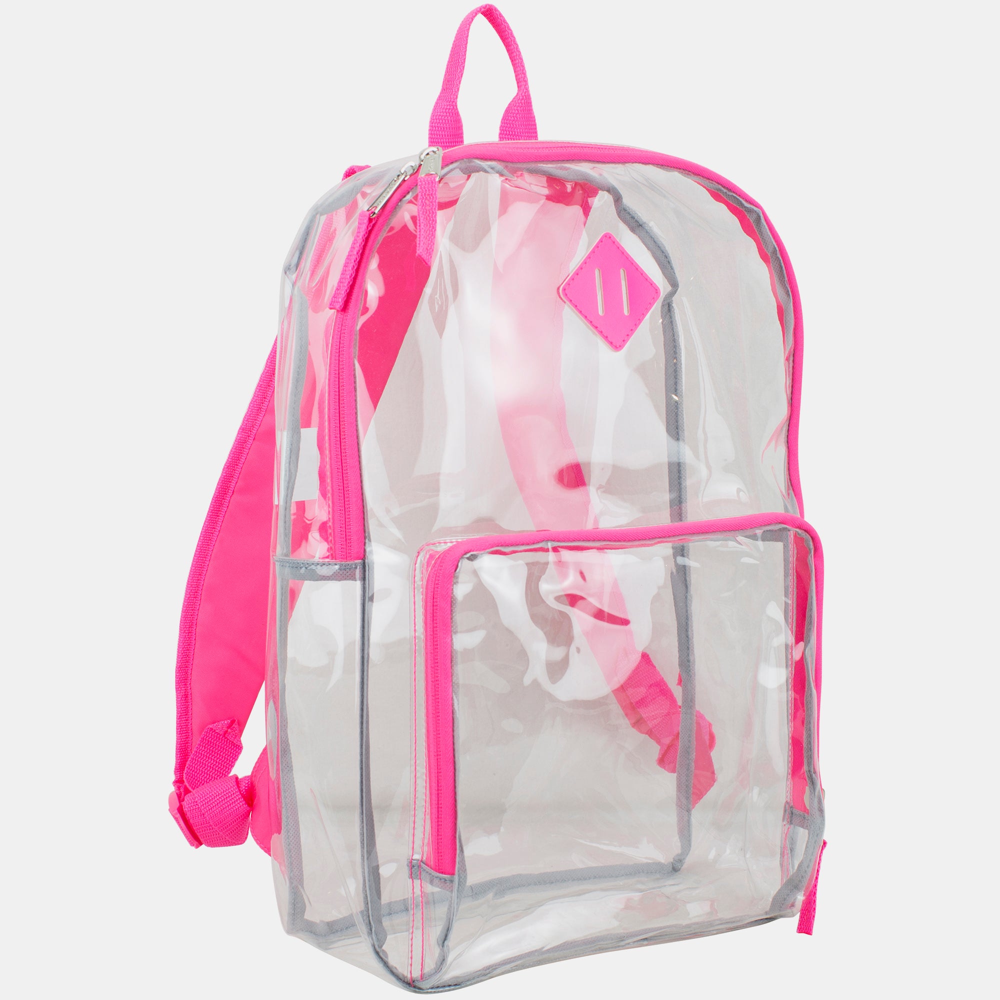 eastsport clear mini backpack Eastsport Multi-Purpose Clear Backpack with Front Pocket, Adjustable S