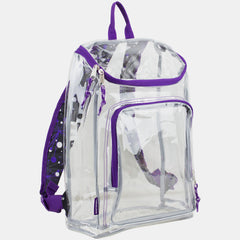 Eastsport Multi-Purpose Clear Wide Mouth Backpack