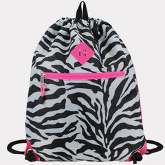 Eastsport Drawstring Sackpack with Diamond Patch