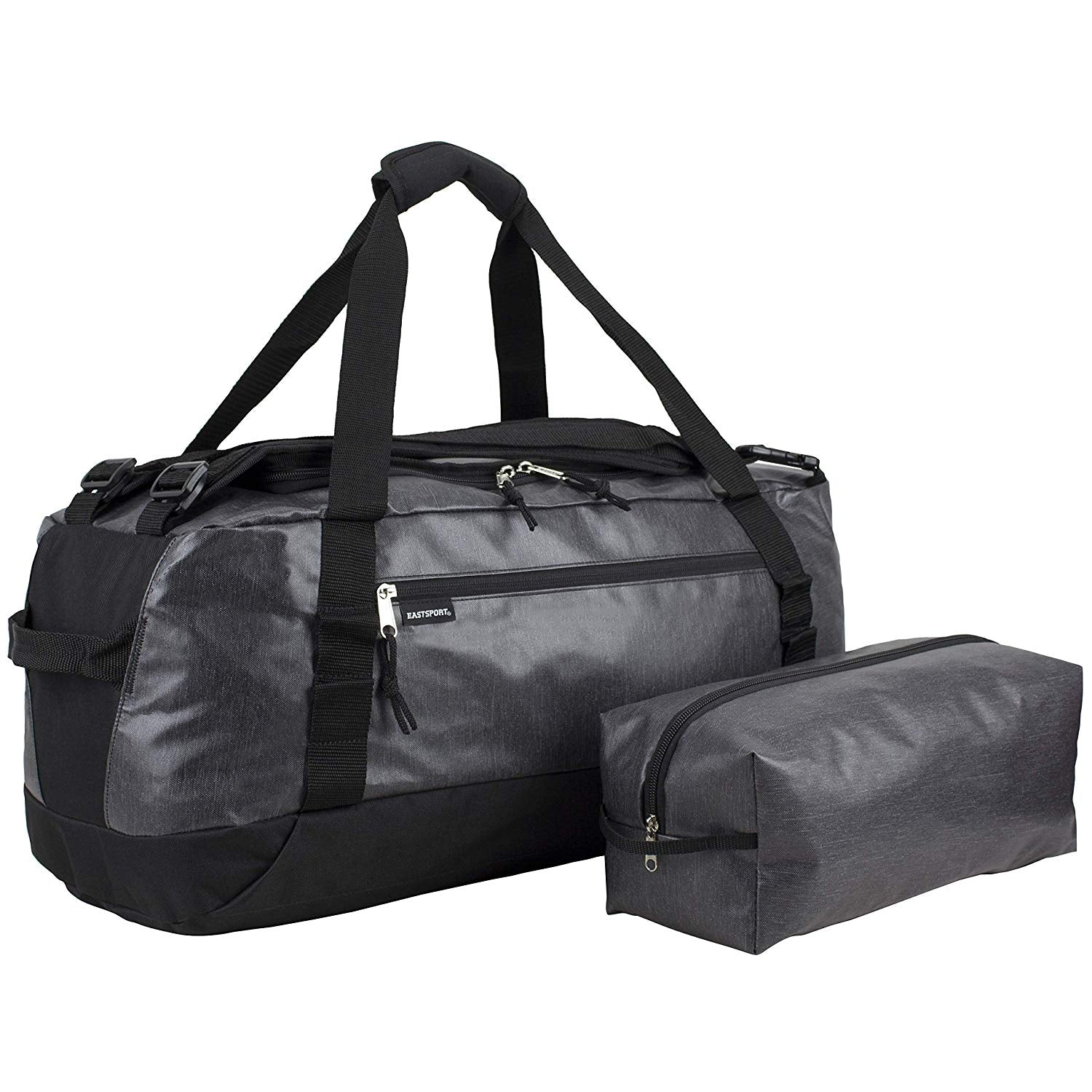 Eastsport 2in1 Large Convertible Lightweight 24” Duffel Bag/Backpack for Travel, Sport Activities or Weekend Gateway