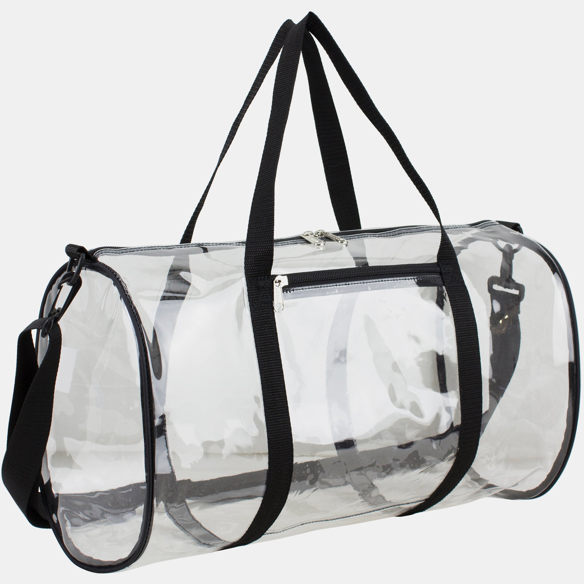 Eastsport Clear Duffel 18" with Removable Adjustable Crossbody Strap